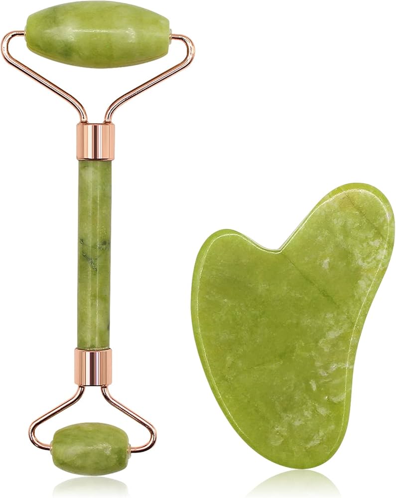 Gua Sha Visage Anti-Taches — Draining & Éclat